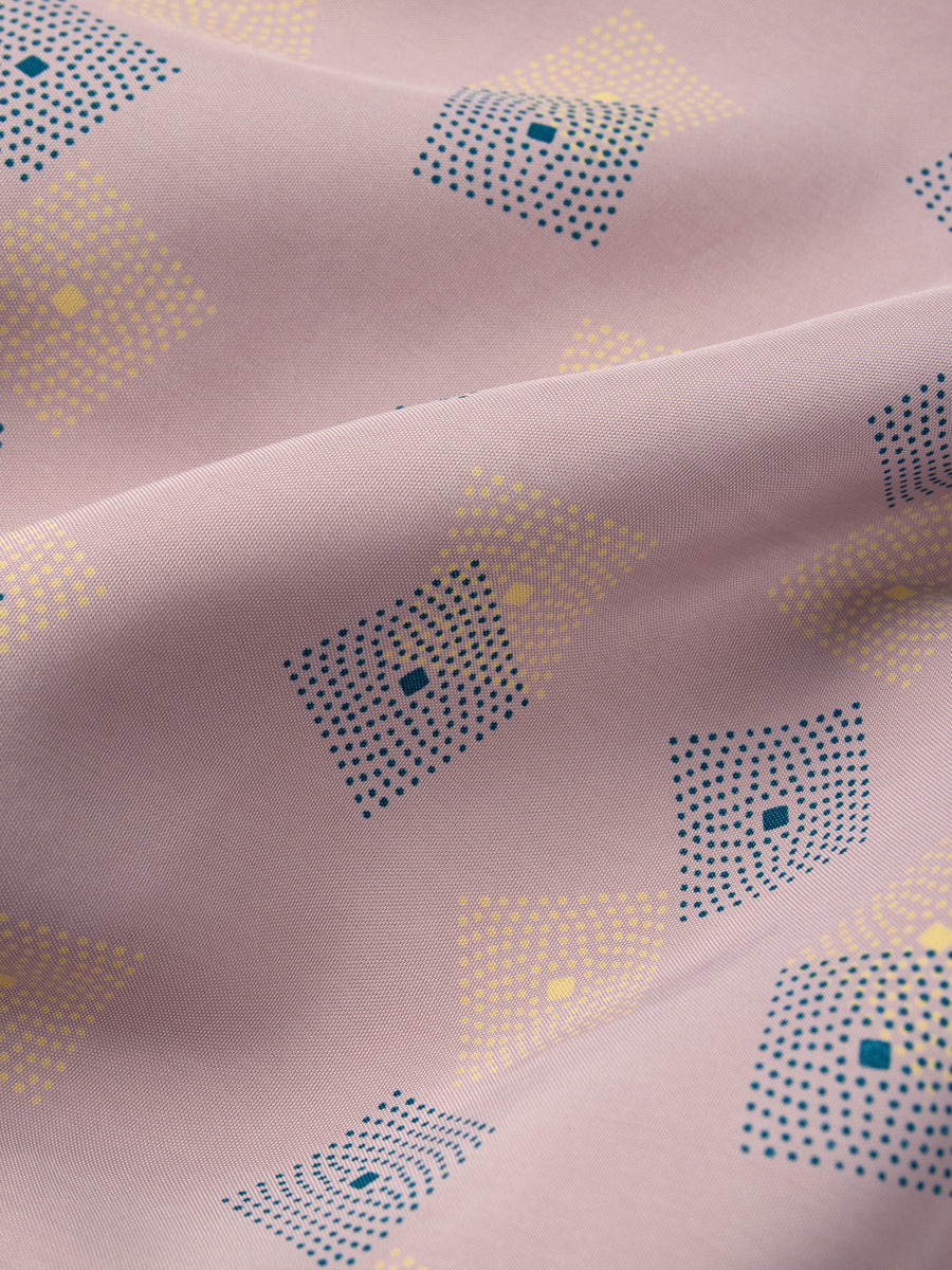 Vacation Shirt ~ Pink Rayon Cube