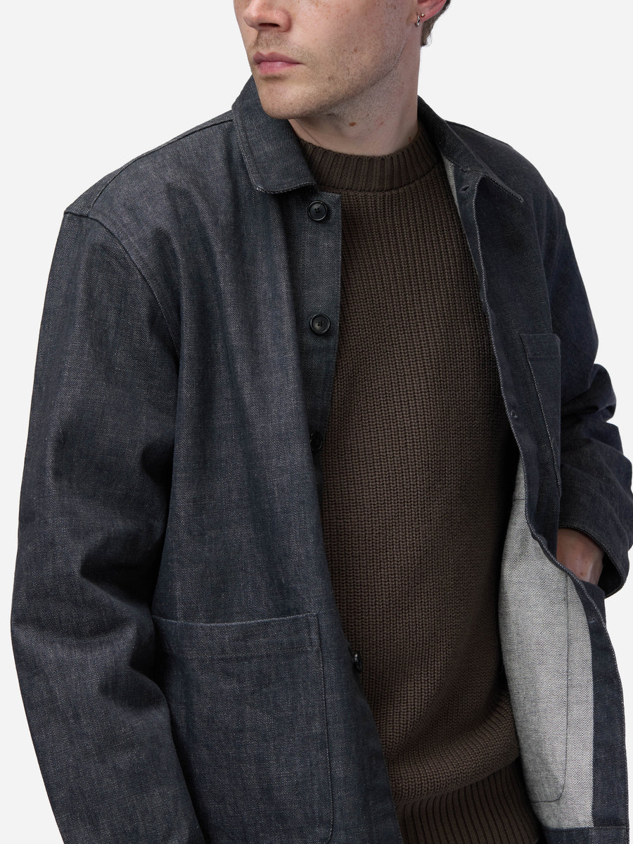 Shop Jacket ~ Grey Denim