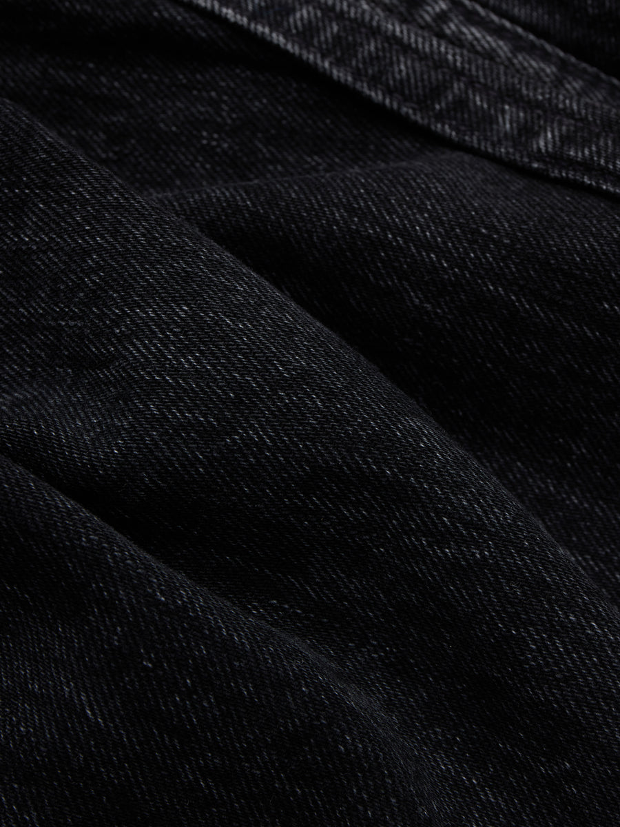 RS-223xv ~ Relaxed Straight - Double Black Selvedge Vintage Wash