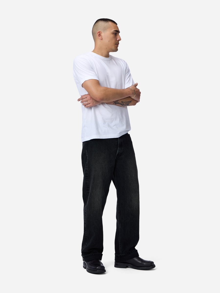 RS-223xv ~ Relaxed Straight - Double Black Selvedge Vintage Wash