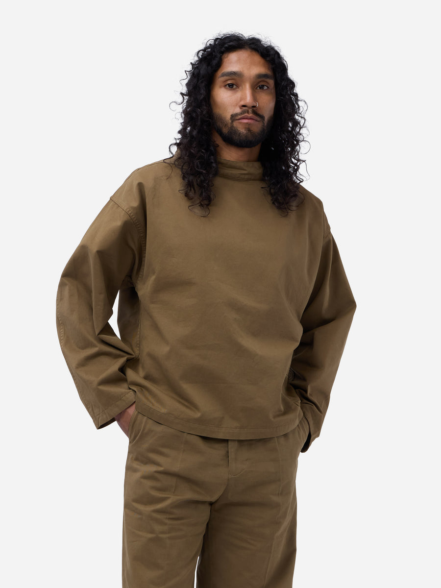 Smock ~ Teak Peached Twill