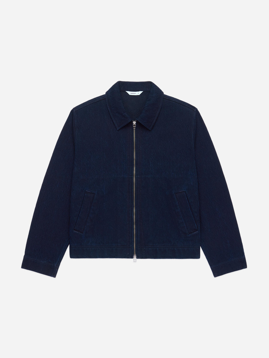 Club Jacket ~ Indigo Kendo Cloth