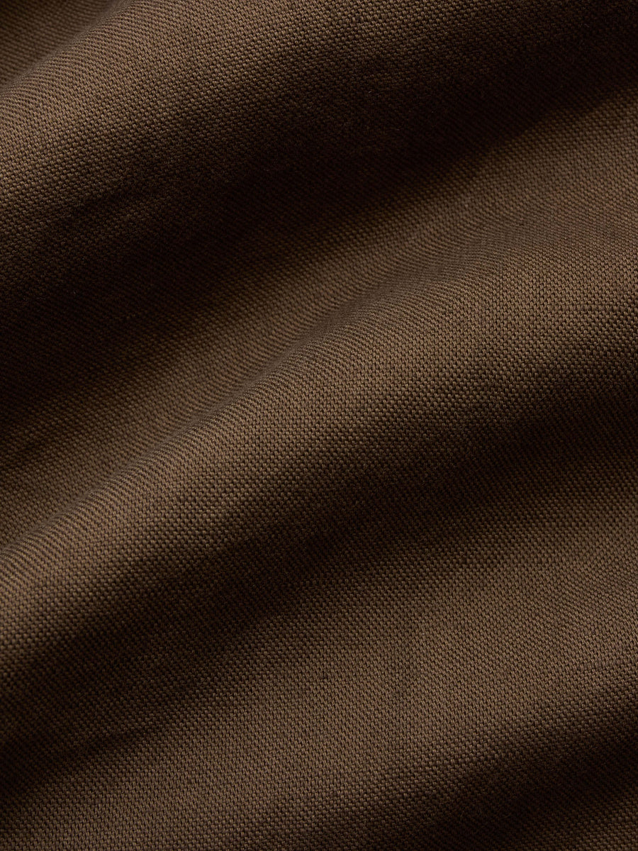 Snap Western Shirt ~ Mocha Garment Dye