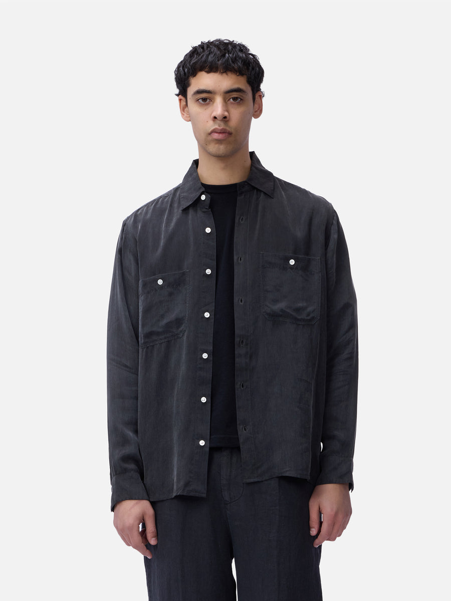 Utility Shirt ~ Black Cupro